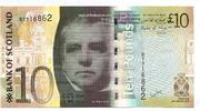 Schottland, 10 Pounds Bank of Scotland, -