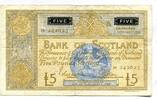Schottland, 5 Pounds Bank of Scotland, -