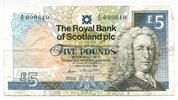 Schottland, 5 Pounds The Royal Bank of Scotland plc, -