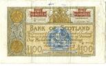 Schottland, 100 Pounds Bankof Scotland, -