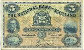 Schottland, 5 Pounds The National Bank Bankof Scotland, -