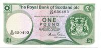Schottland, One Pound The Royal Bank of Scotland Limited, -