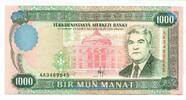 Turkmenistan, 1000 Manat -