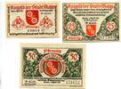 Hessen, 10 Pfg. 25 Pfg. 50 Pfg. 1.4.1921 Mainz, I/I- 41.71 元 含税 ＋  66.73 元 运费