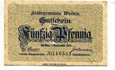 Bayern, 50 Pfg. Weiden, -