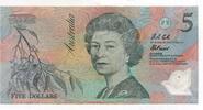 Australien, 5 Dollars -