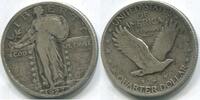USA 25 Cents ~ Standing Liberty ~ -