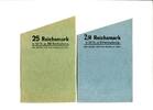 Deutsches Reich Münzrollpapier ~ 2,5 + 25 Reichsmark ~ -