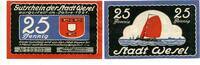 Rheinland 25 Pfg. Wesel, -
