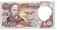 Kolumbien, 5000 Pesos -