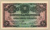 Mozambique, 5 Libras -