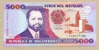 Mozambique, 5000 Meticais -