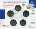 Deutschland 5 x 2 Euro ~ Baden Württemberg im Blister ~ -