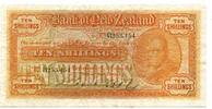 Neu Seeland, 10 Shillings Bank of New Zealand, -