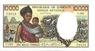 Djibouti, 10000 Francs -