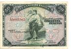 Spanien, 50 Pesetas -