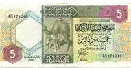 Libyen, 5 Dinars -