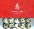 Tunesien 10 x 1 Dinar ~ Verfassung ~ -