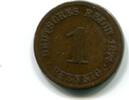 Deutsches Reich, 1 Pfennig -