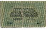 Tschechoslowakei, 1 Krone -