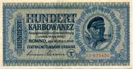 Deutschland 100 Karbowanez Ukraine, -