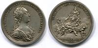 RDR/Österreich, Ag.Medaille Maria Theresia 1740-1780, -