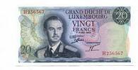 Luxemburg, 20 Francs -