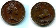 Braunschweig-Wolfenbüttel, Br.Medaille Anton Ullrich 1704-1714, -