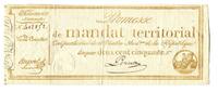 Frankreich, 250 Francs Mandat territorial, -