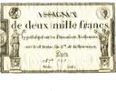 Frankreich, 2000 Francs Assignat, -
