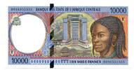 Zentralafrikanische Staaten, 10000 Francs -