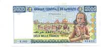 Djibouti, 2000 Francs -