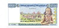Djibouti, 2000 Francs -