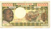 Tschad, 10000 Francs -