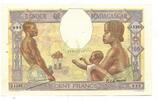 Madagaskar, 100 Francs (1937-57) II Heftlöcher 6,861.10 元 含税 ＋  292.85 元 运费