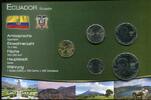 Ecuador KMS ~ Kursmünzensatz ~ -