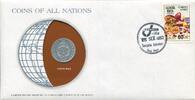 Costa Rica Numisbrief 1980 ~ Coins of all Nations ~ unc / gestempelt 50.20 元 含税 ＋  66.94 元 运费