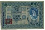 Tschechoslowakei, 1000 Kronen Stempel Aufdruck Falsch, -