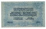 Tschechoslowakei, 1 Korunu -