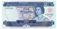 Solomon Inseln, 5 Dollars -