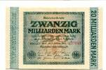 Deutsches Reich 20 Md. Mark -