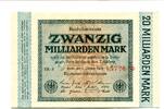 Deutsches Reich 20 Md. Mark -