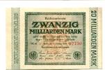 Deutsches Reich 20 Md. Mark -