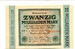Deutsches Reich 20 Md. Mark -
