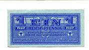 Deutsches Reich 1 Reichspfennig Deutsche Wehrmacht -