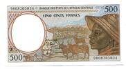 Zentralafrikanische Staaten, 500 Francs Kamerun, -