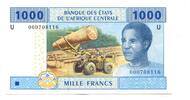 Zentralafrikanische Staaten, 1000 Francs Kamerun, -