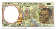 Zentralafrikanische Staaten, 1000 Francs Kamerun, -