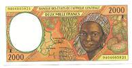 Zentralafrikanische Staaten, 2000 Francs Kamerun, -
