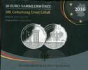 Deutschland 20 Euro ~ 200. Geburtstag Ernst Litfaß ~ -